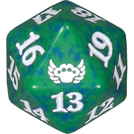 Image for Streets of New Capenna Spindown Die - Green - Life Counters