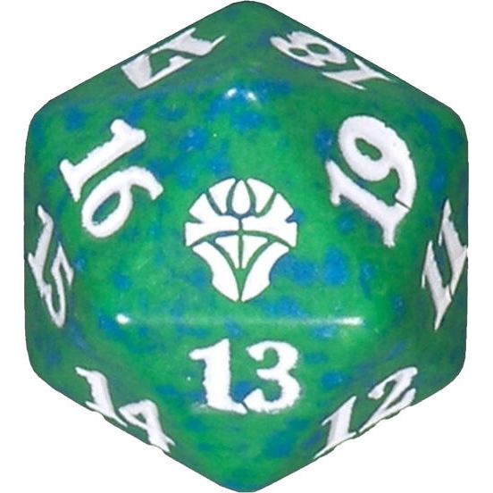 Image for Dominaria United Spindown Die - Green - Life Counters