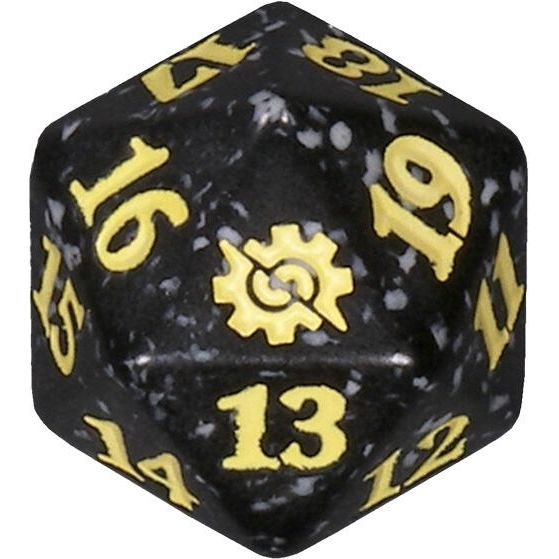 Image for The Brothers' War Spindown Die - Yellow - Life Counters