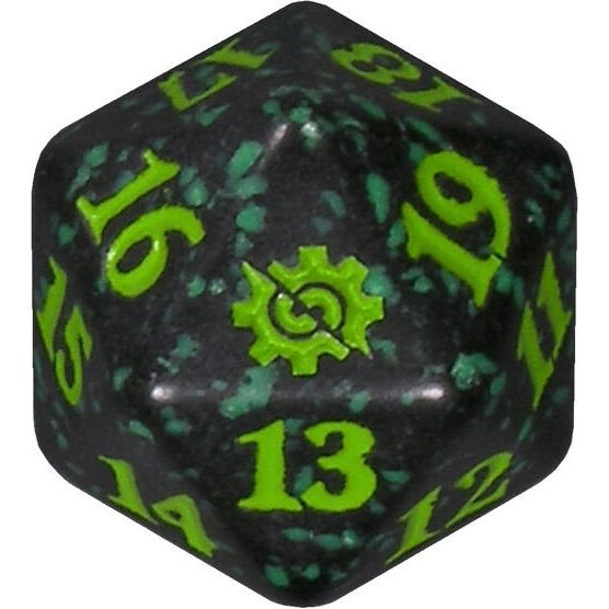 Image for The Brothers' War Spindown Die - Green - Life Counters