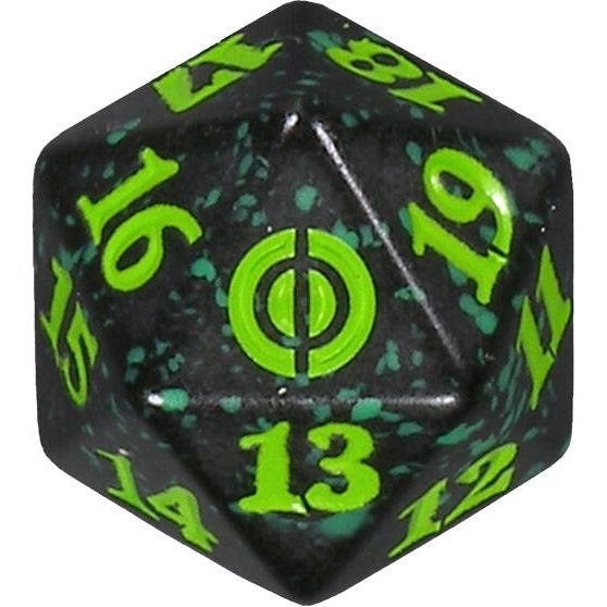 Image for Phyrexia: All Will Be One Spindown Die - Green - Life Counters