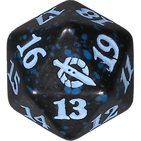 Image for March of the Machine Spindown Die - Blue - Life Counters