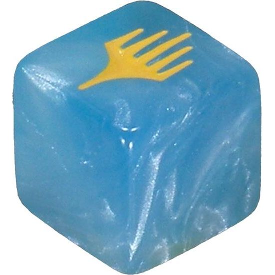 Image for Commander: March of the Machine Planar Die - Blue - Life Counters