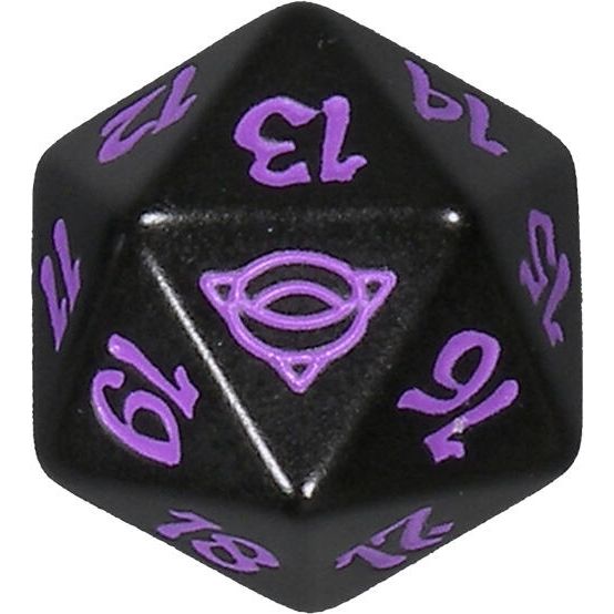 Image for Universes Beyond: The Lord of the Rings: Tales of Middle-earth Spindown Die - Purple - Life Counters