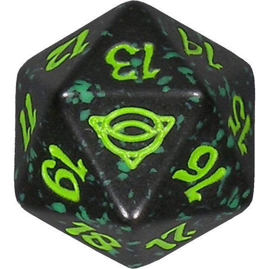Image for Universes Beyond: The Lord of the Rings: Tales of Middle-earth Spindown Die - Green - Life Counters