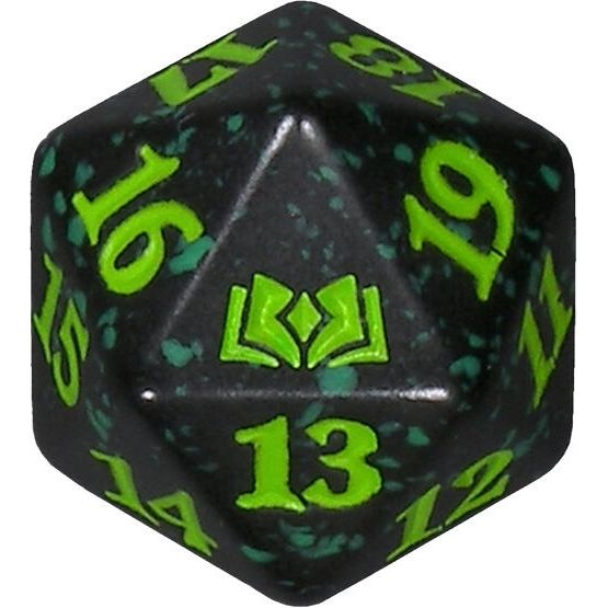 Image for Wilds of Eldraine Spindown Die - Green - Life Counters