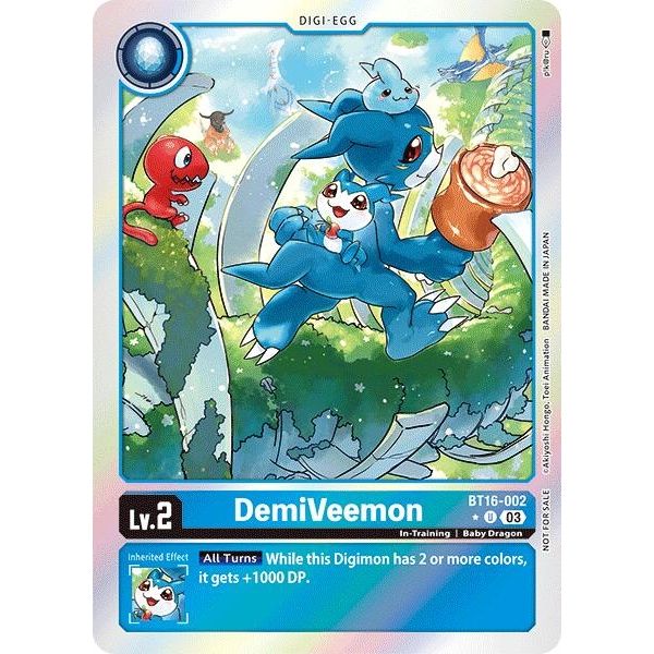 Image for DemiVeemon (Box Promotion Pack: Beginning Observer) (BT16-002 U) (BT16) - Digimon Card Game