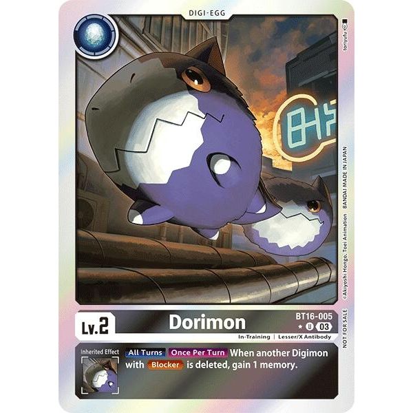 Image for Dorimon (Box Promotion Pack: Beginning Observer) (BT16-005 U) (BT16) - Digimon Card Game