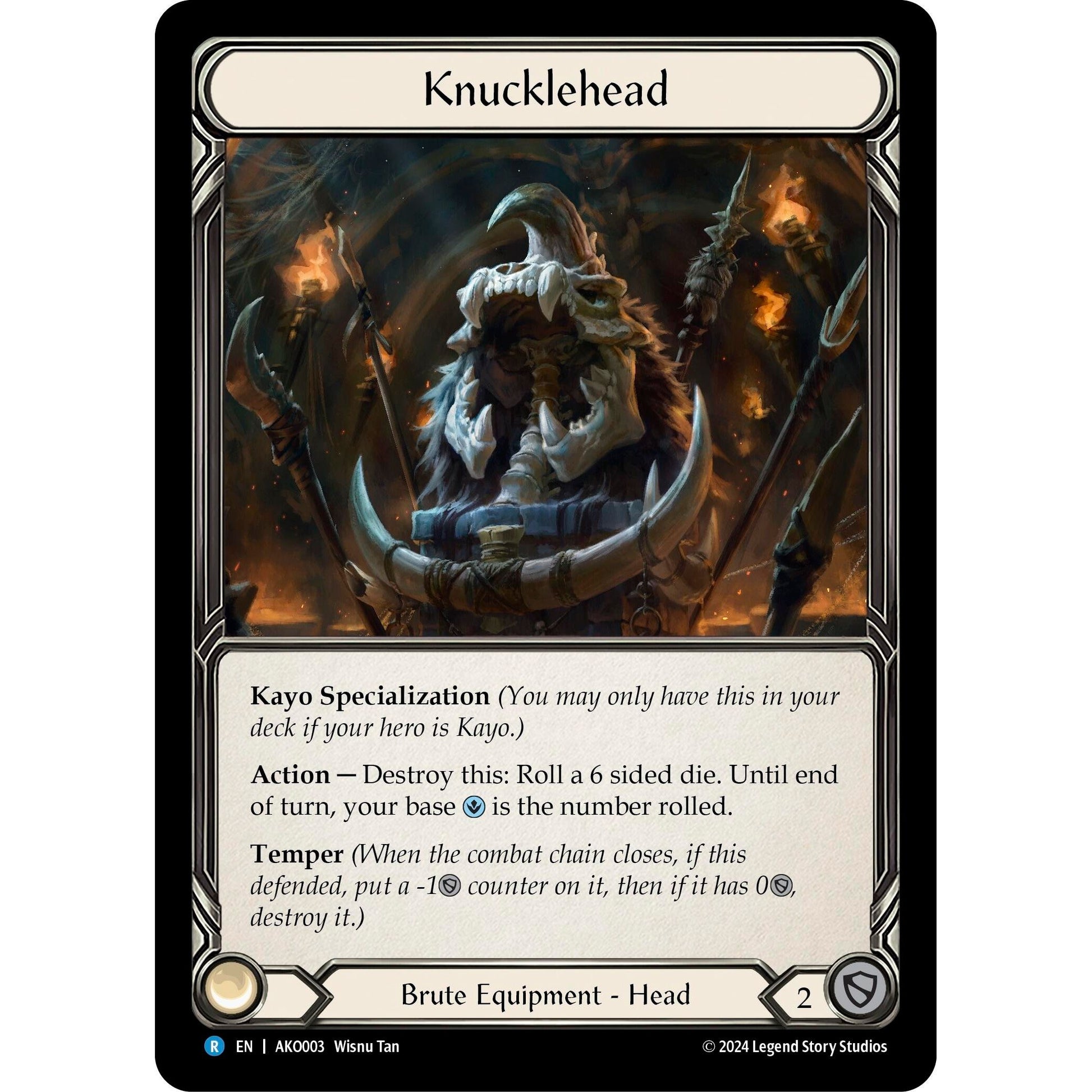 Image for Knucklehead (AKO003) - Flesh and Blood TCG