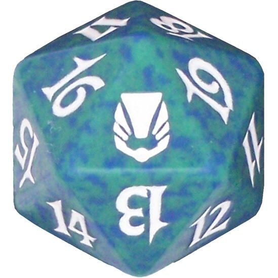 Image for Darksteel Spindown Die - Green - Life Counters