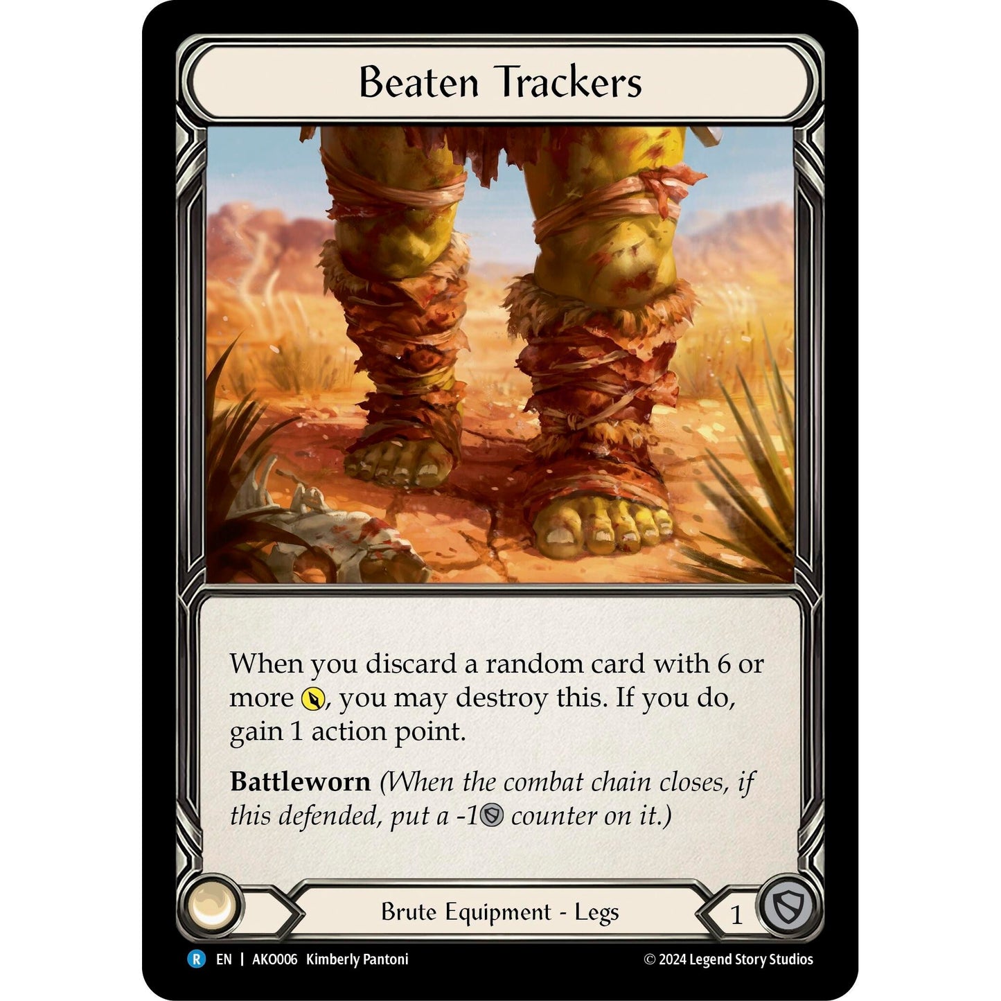 Image for Beaten Trackers (AKO006) - Flesh and Blood TCG