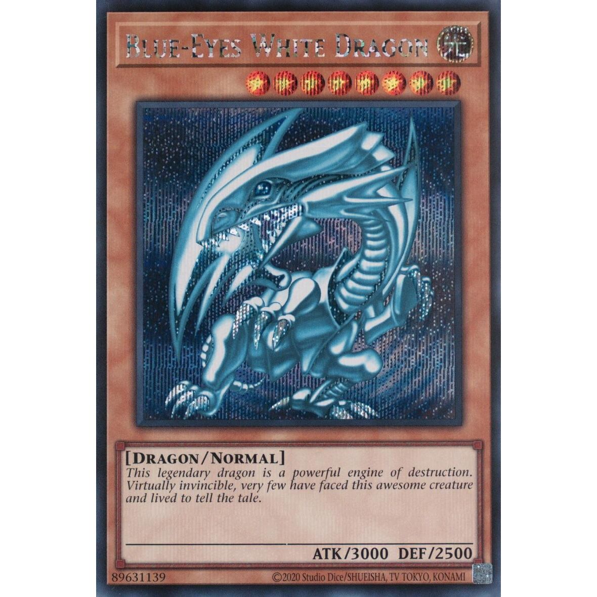 Image for Blue-Eyes White Dragon (Secret Rare) (KC01) - YuGiOh