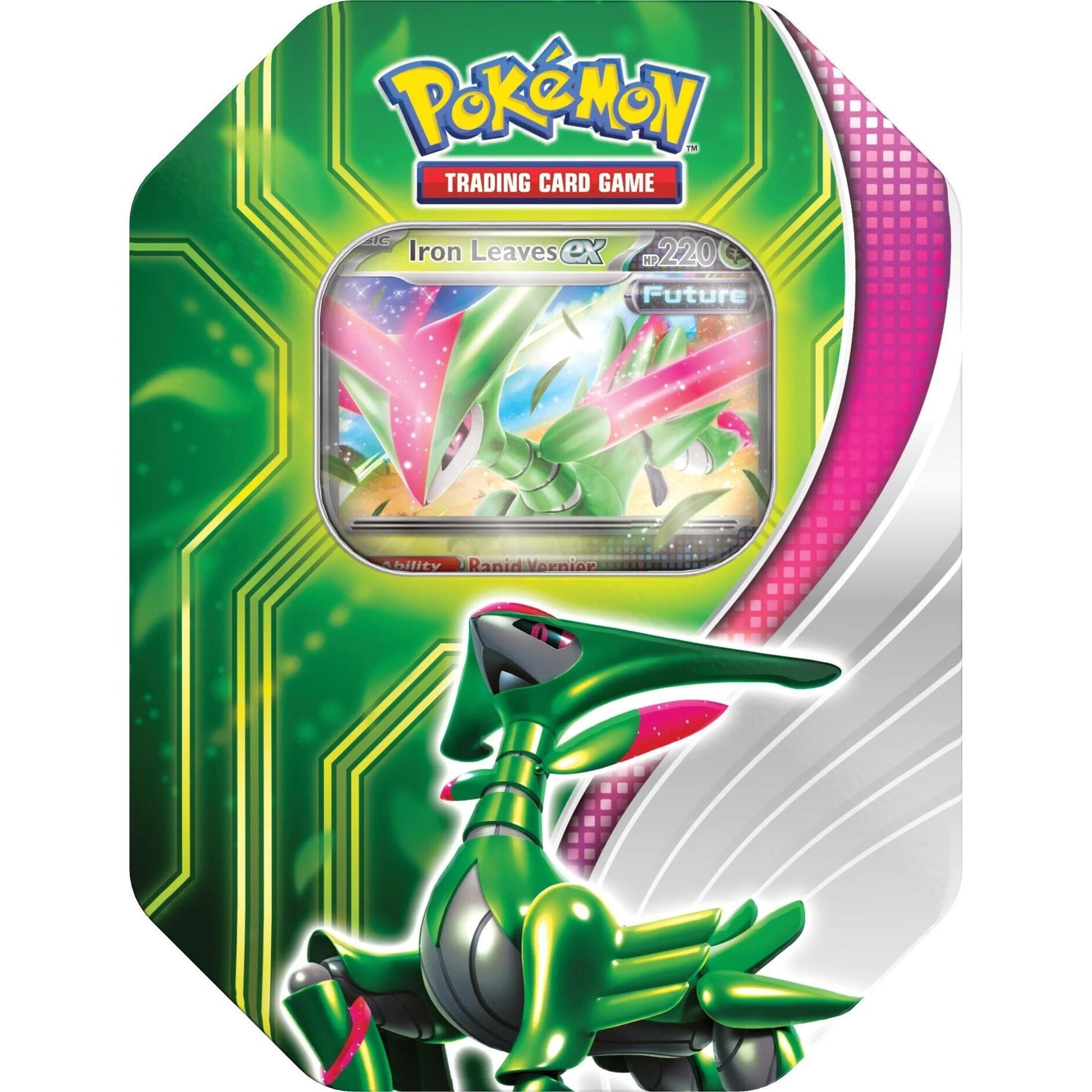 Image for Paradox Clash Tin [Iron Leaves ex] (International) - Pokemon