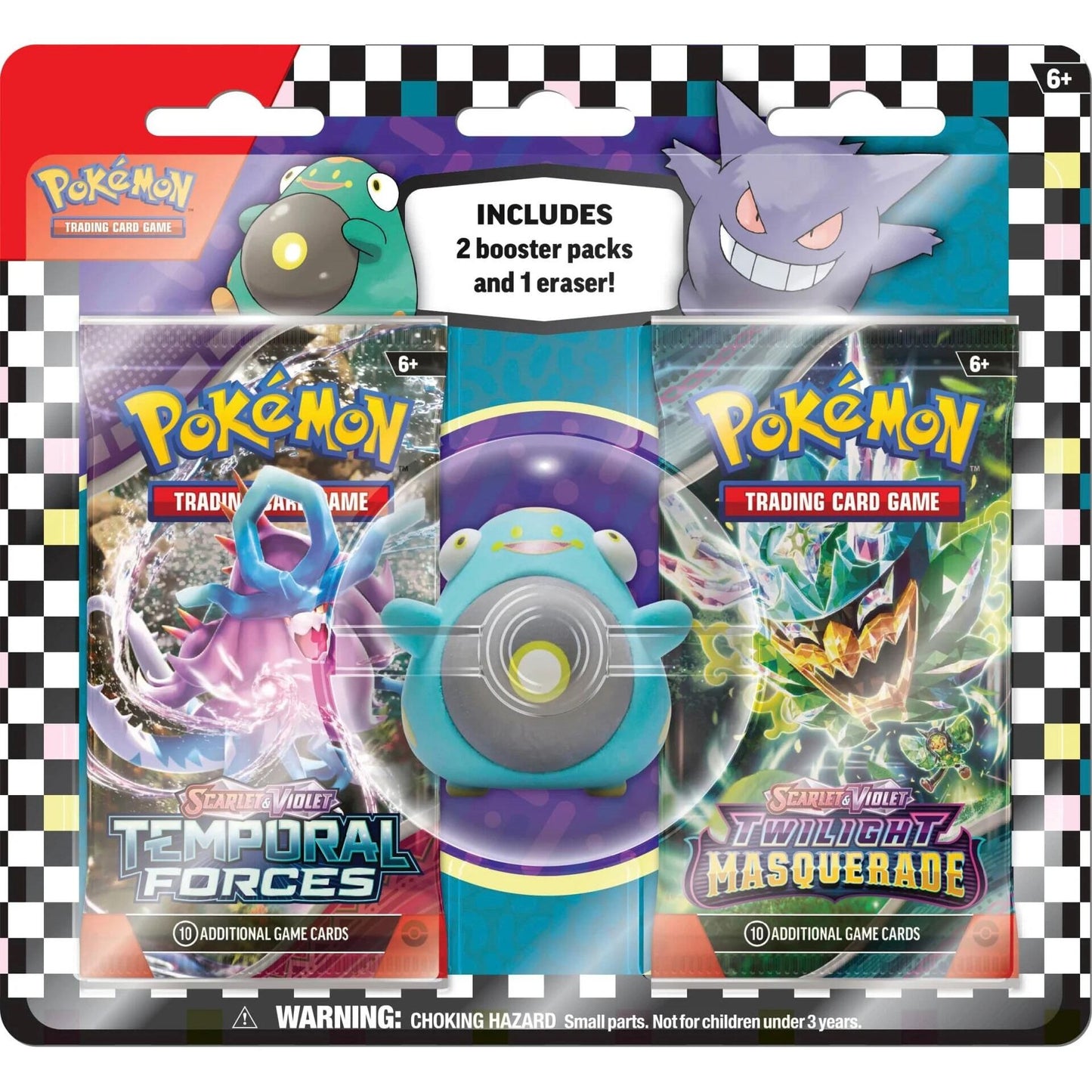 Image for Pokemon TCG: Back to School Eraser Blister 2024 [Bellibolt] - Pokemon