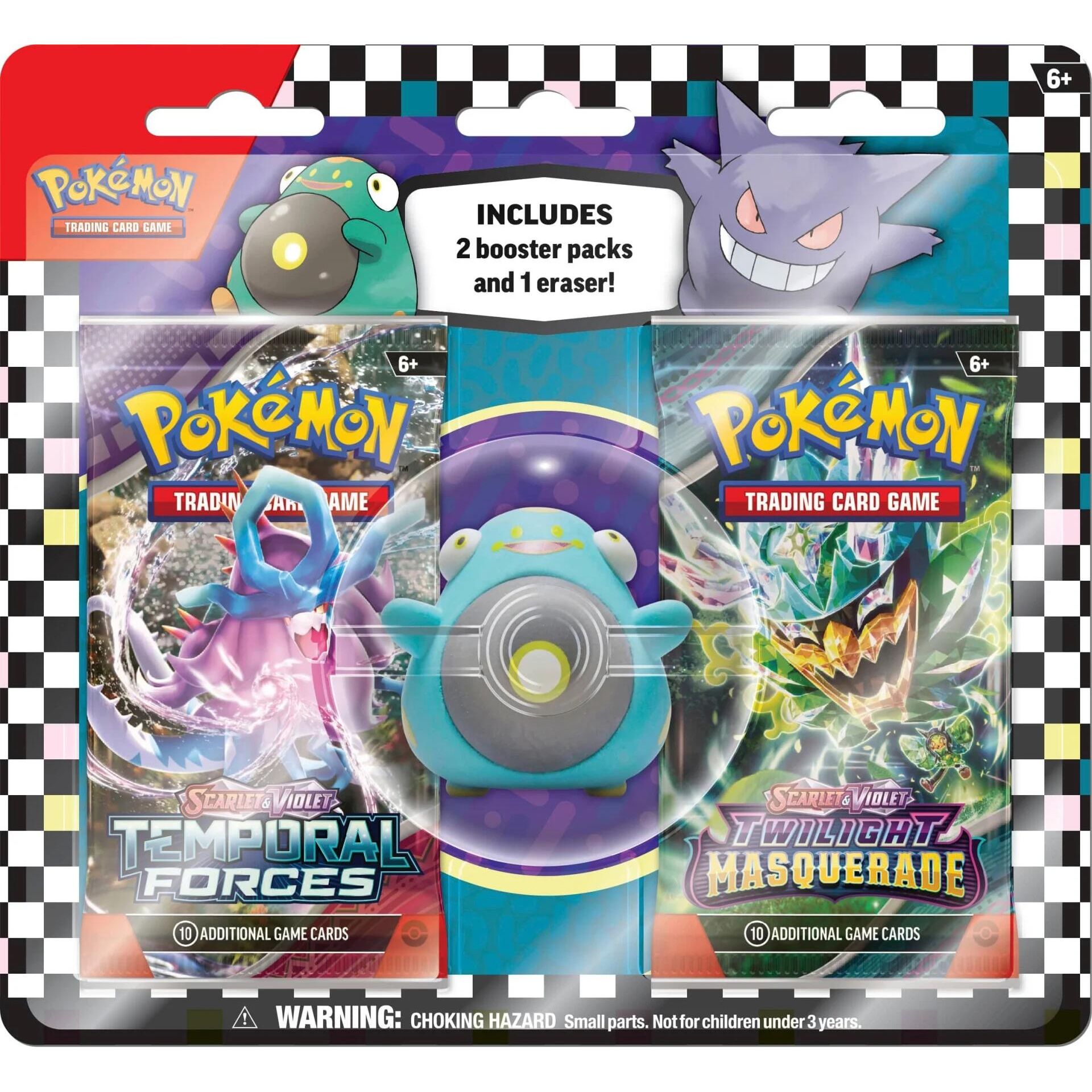 Image for Pokemon TCG: Back to School Eraser Blister 2024 [Bellibolt] - Pokemon