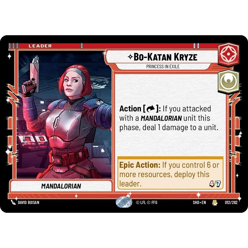 Image for Bo-Katan Kryze - Princess in Exile (012/262) (SHD) - Star Wars: Unlimited