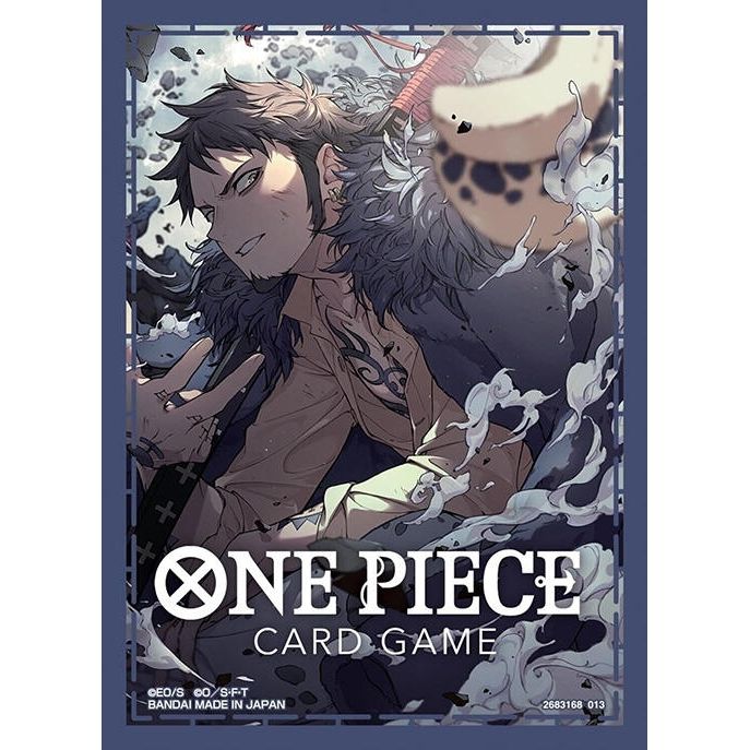 Image for One Piece Card Game Official Sleeves: Assortment 6 - Trafalgar Law (70-Pack) - Card Sleeves
