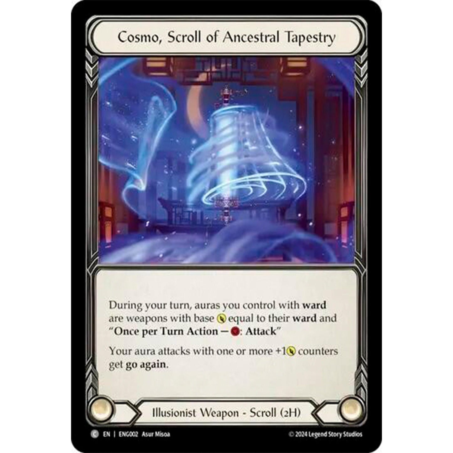 Image for Cosmo, Scroll of Ancestral Tapestry (ENG002) - Flesh and Blood TCG