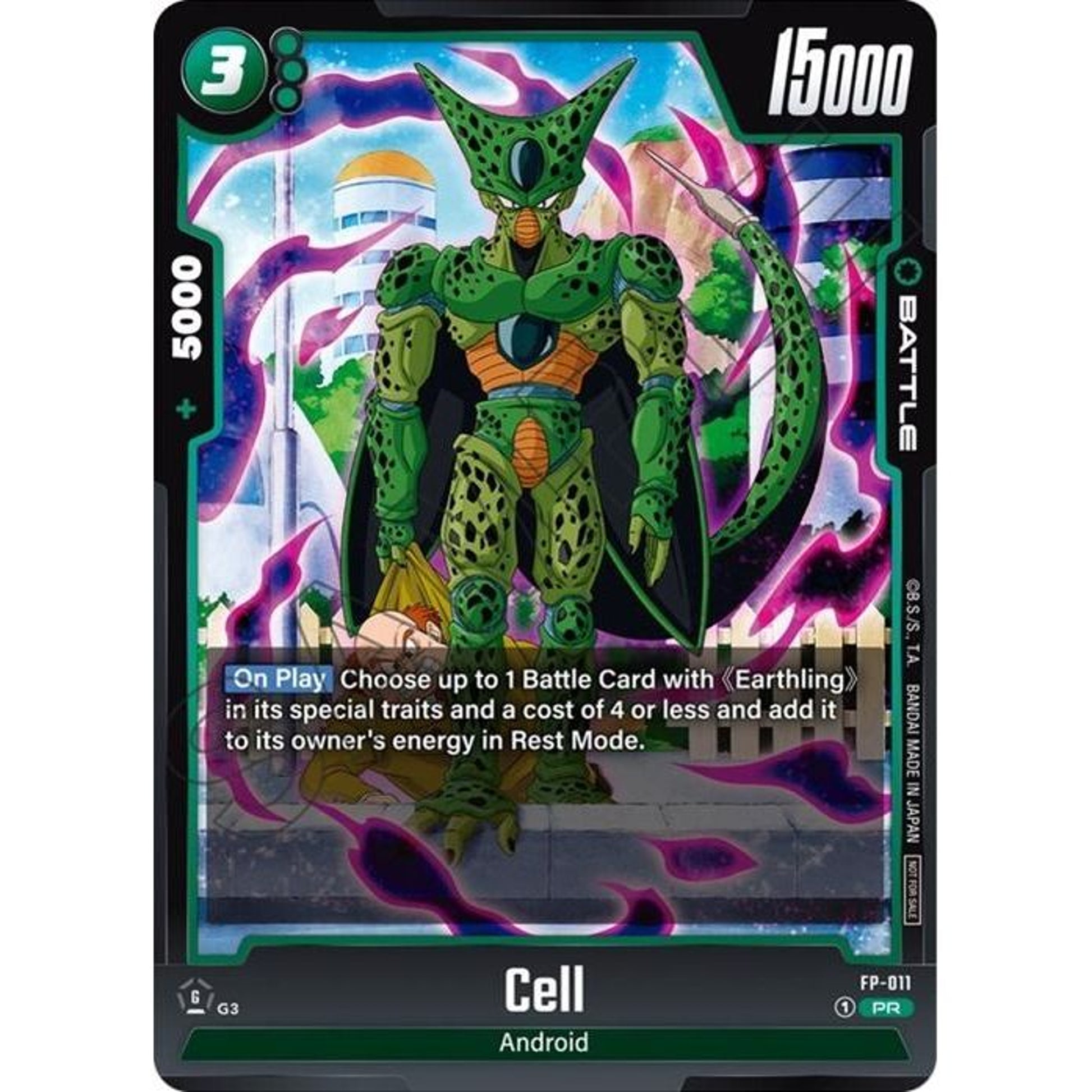 Image for Cell - FP-011 (FP-011) (DBSFW_PR) - Dragon Ball Super: Fusion World