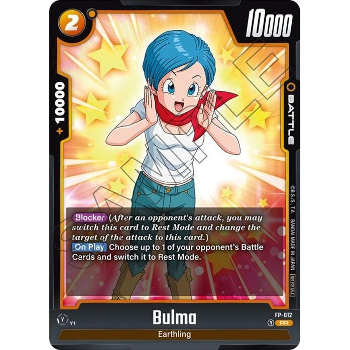 Image for Bulma - FP-012 (FP-012) (DBSFW_PR) - Dragon Ball Super: Fusion World