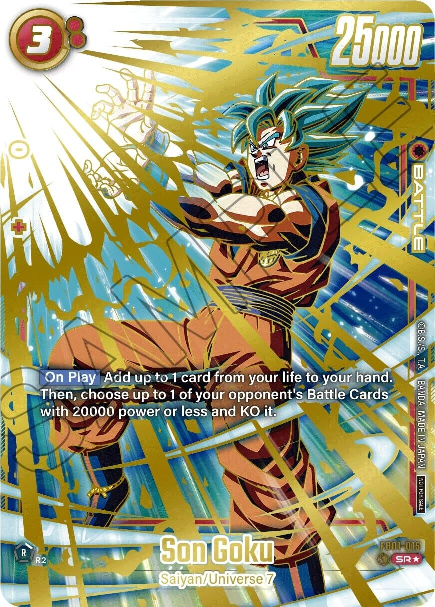 Image for Son Goku - FB01-015 (Championship 2024-2025 Regionals) (FB01-015) (DBSFW_TPR) - Dragon Ball Super: Fusion World
