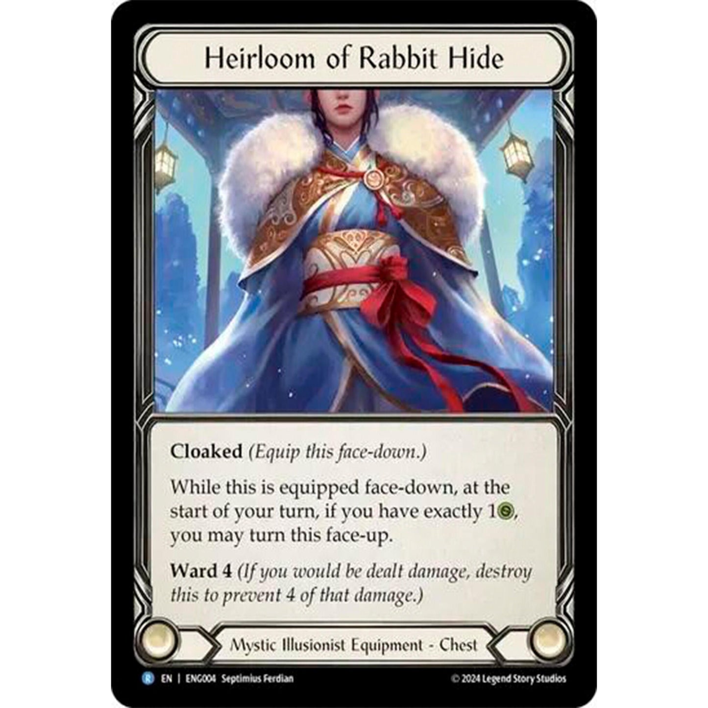 Image for Heirloom of Rabbit Hide (ENG004) - Flesh and Blood TCG