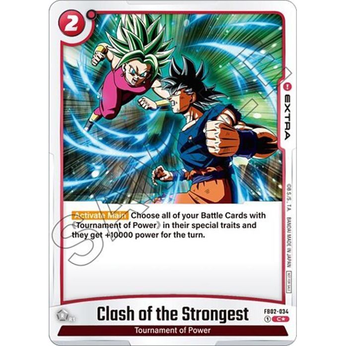Image for Clash of the Strongest - FB02-034 (Tournament Pack 02) (FB02-034) (DBSFW_TPR) - Dragon Ball Super: Fusion World