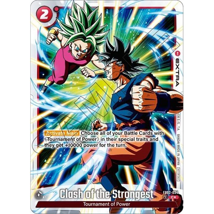 Image for Clash of the Strongest - FB02-034 (Tournament Pack -Winner- 02) (FB02-034) (DBSFW_TPR) - Dragon Ball Super: Fusion World