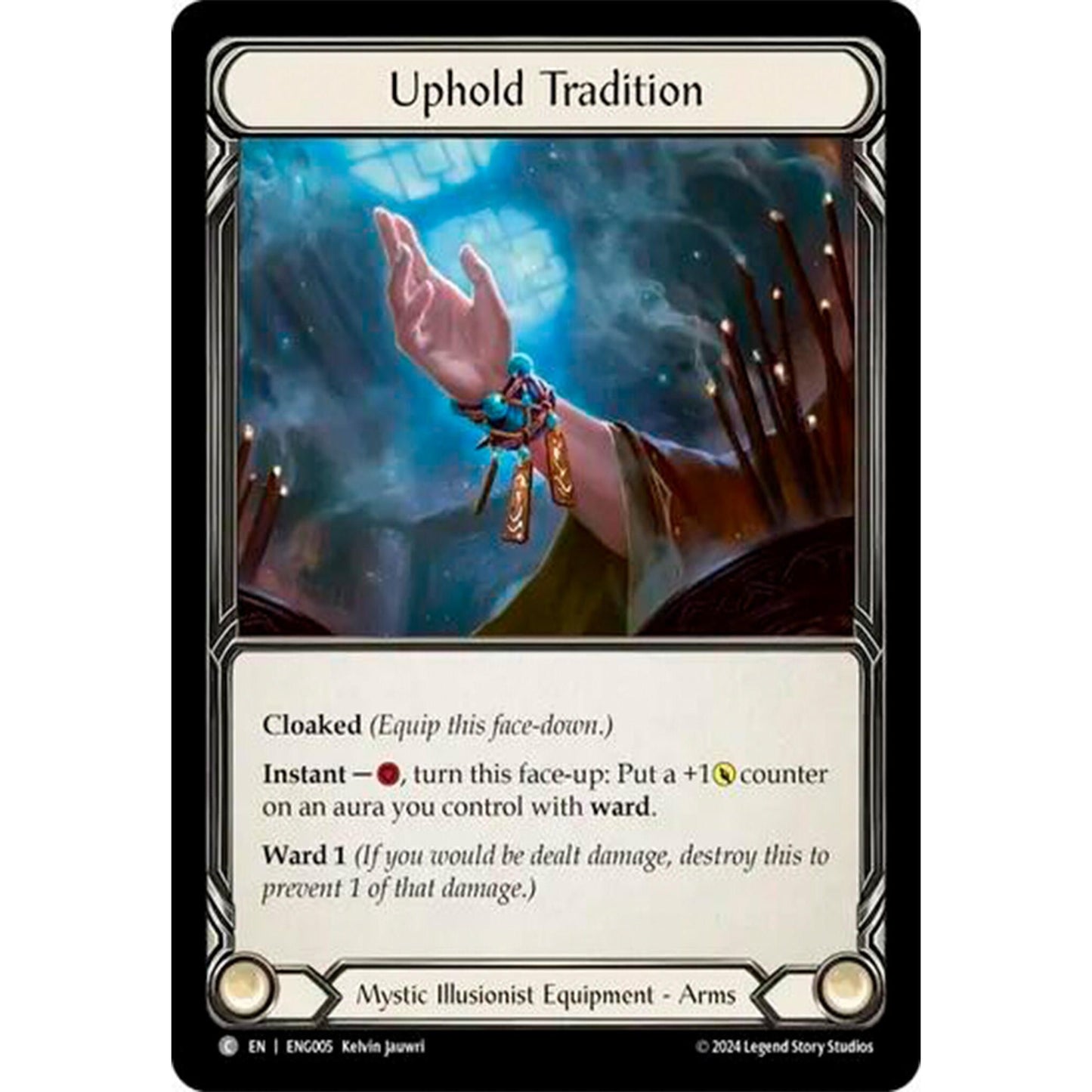 Image for Uphold Tradition (ENG005) - Flesh and Blood TCG