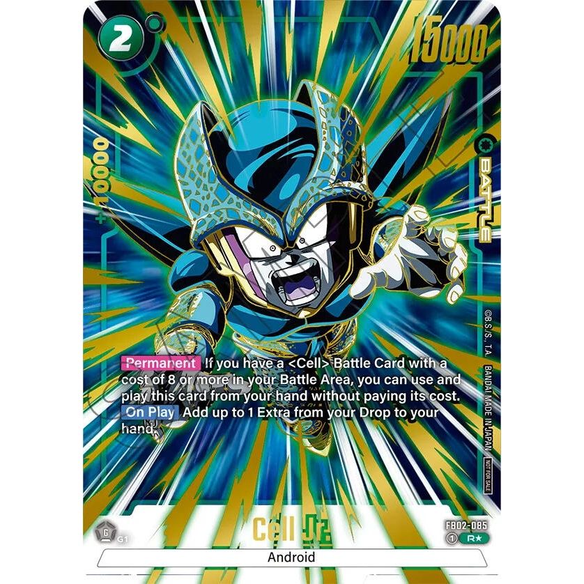 Image for Cell Jr. - FB02-085 (Championship Pack 01) (Gold) (FB02-085) (DBSFW_TPR) - Dragon Ball Super: Fusion World