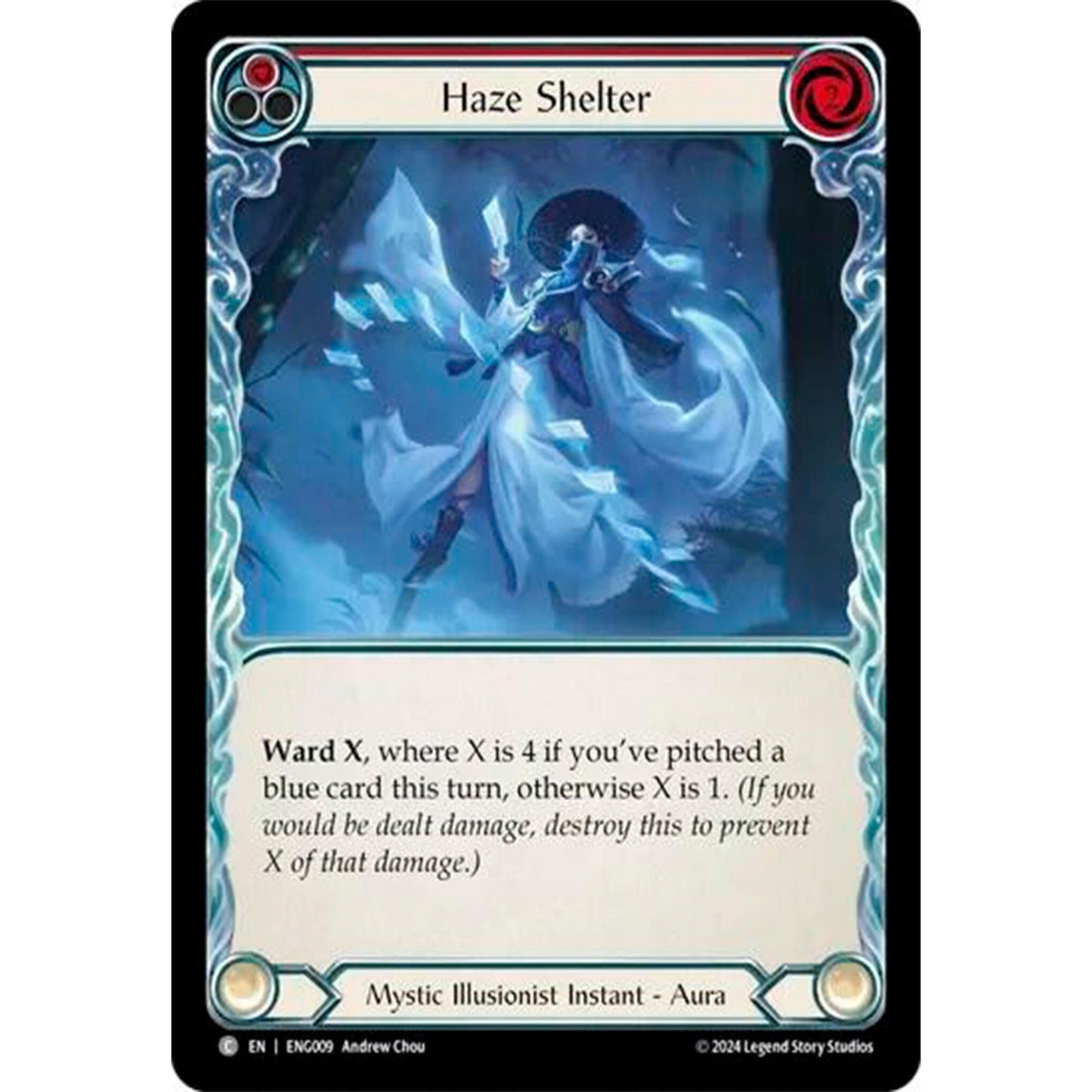 Image for Haze Shelter (ENG009) - Flesh and Blood TCG
