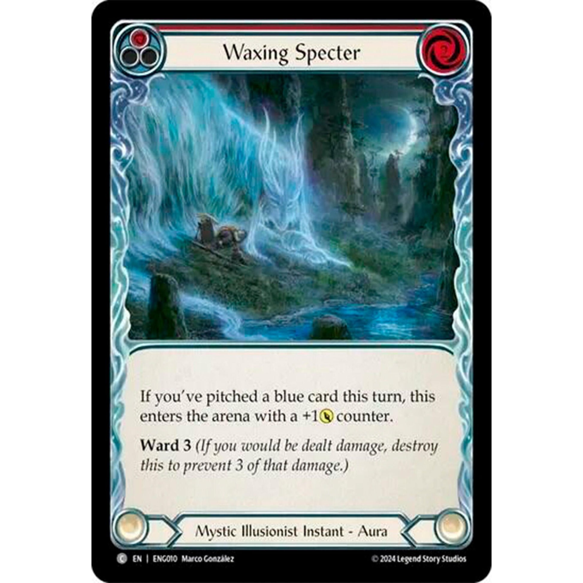 Image for Waxing Specter (ENG010) - Flesh and Blood TCG