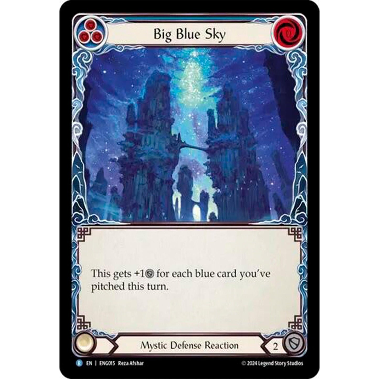 Image for Big Blue Sky (ENG015) - Flesh and Blood TCG