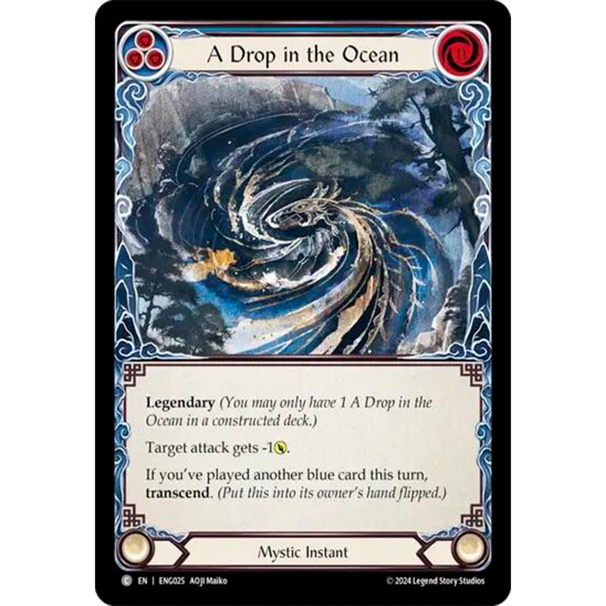 Image for A Drop in the Ocean (ENG025) - Flesh and Blood TCG