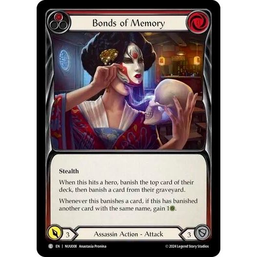 Image for Bonds of Memory (Red) (NUU008) - Flesh and Blood TCG