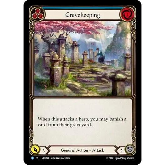 Image for Gravekeeping (NUU020) - Flesh and Blood TCG
