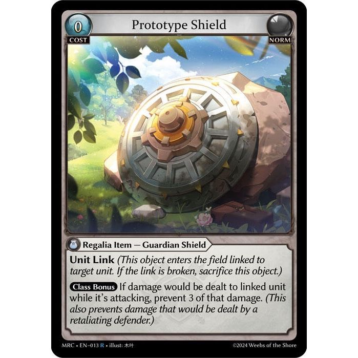 Image for Prototype Shield (013) (MRC) - Grand Archive TCG