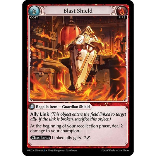 Image for Blast Shield (016) (MRC) - Grand Archive TCG