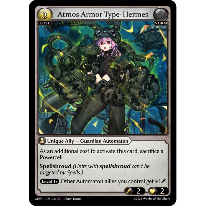 Image for Atmos Armor Type-Hermes (036) (MRC) - Grand Archive TCG