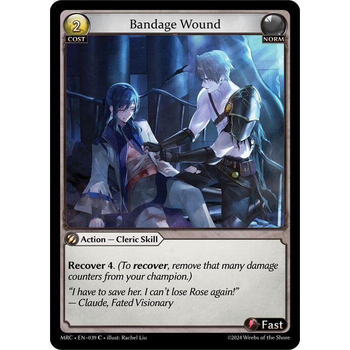 Image for Bandage Wound (039) (MRC) - Grand Archive TCG