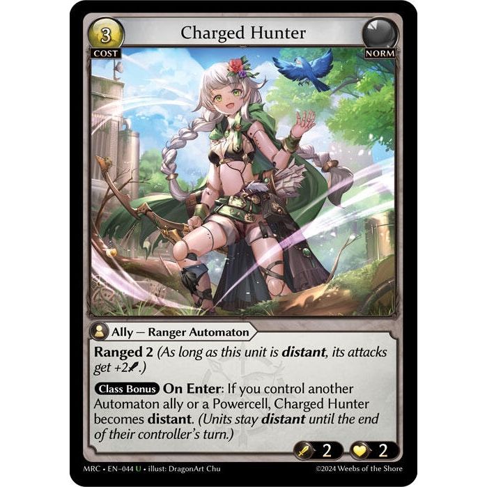 Image for Charged Hunter (044) (MRC) - Grand Archive TCG