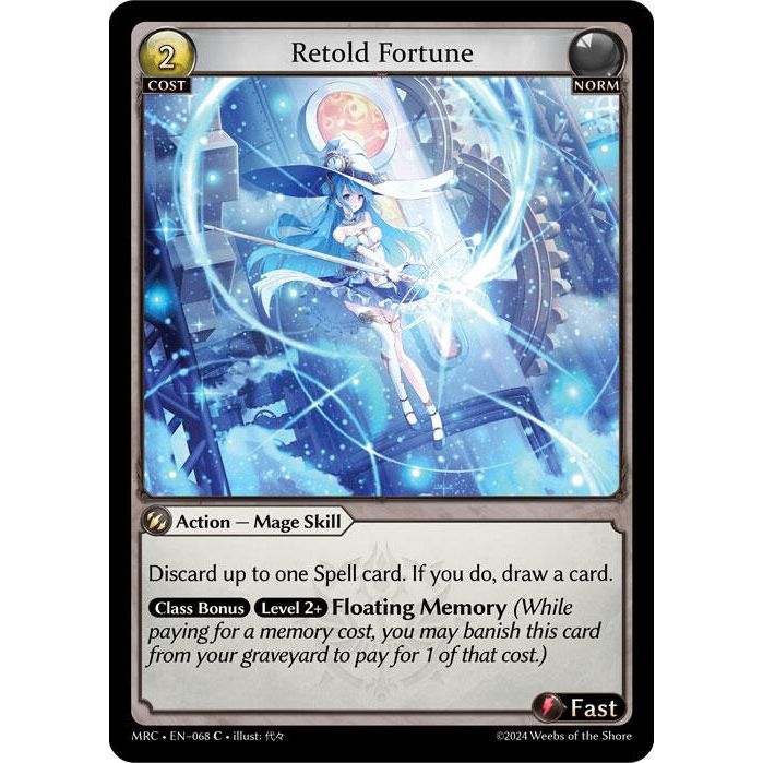 Image for Retold Fortune (068) (MRC) - Grand Archive TCG