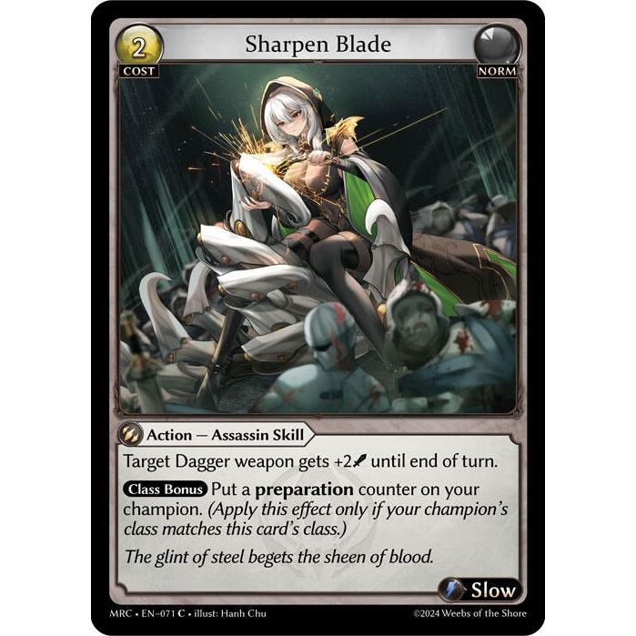 Image for Sharpen Blade (071) (MRC) - Grand Archive TCG