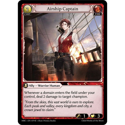 Image for Airship Captain (079) (MRC) - Grand Archive TCG