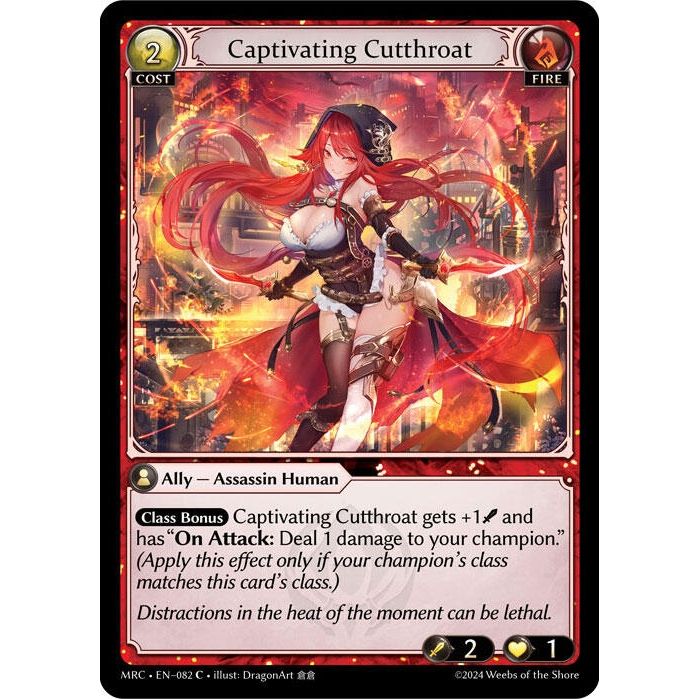 Image for Captivating Cutthroat (082) (MRC) - Grand Archive TCG