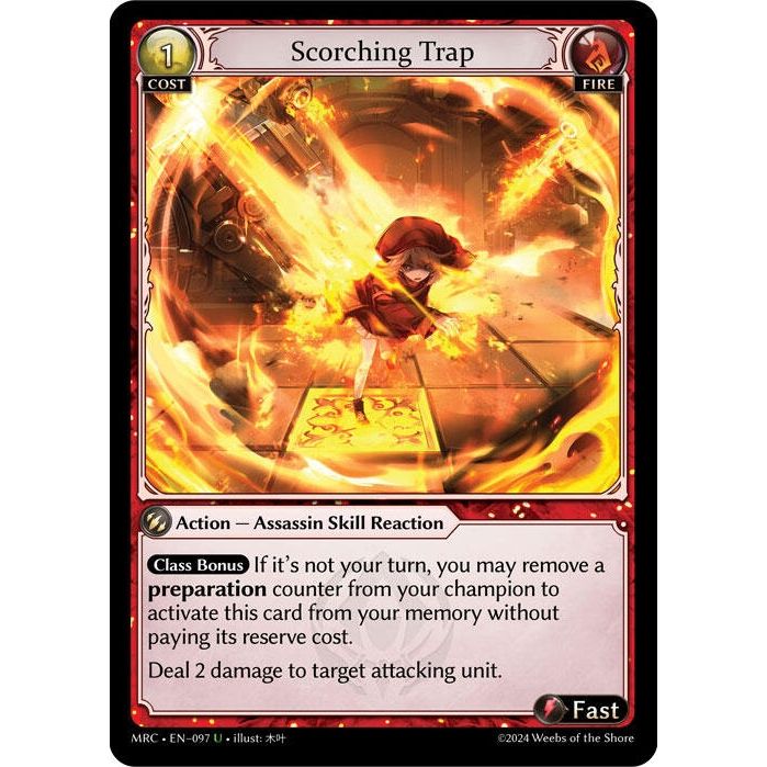 Image for Scorching Trap (097) (MRC) - Grand Archive TCG