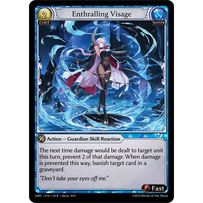 Image for Enthralling Visage (110) (MRC) - Grand Archive TCG