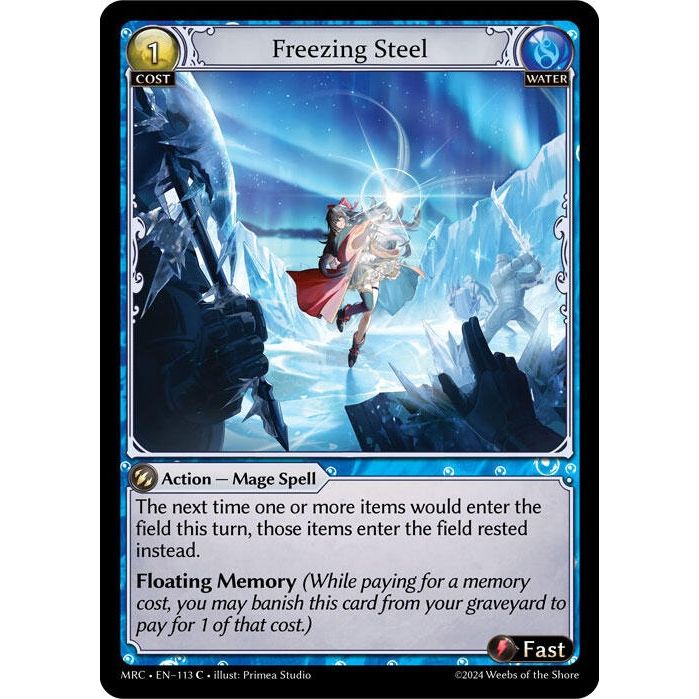Image for Freezing Steel (113) (MRC) - Grand Archive TCG
