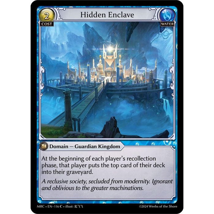 Image for Hidden Enclave (116) (MRC) - Grand Archive TCG