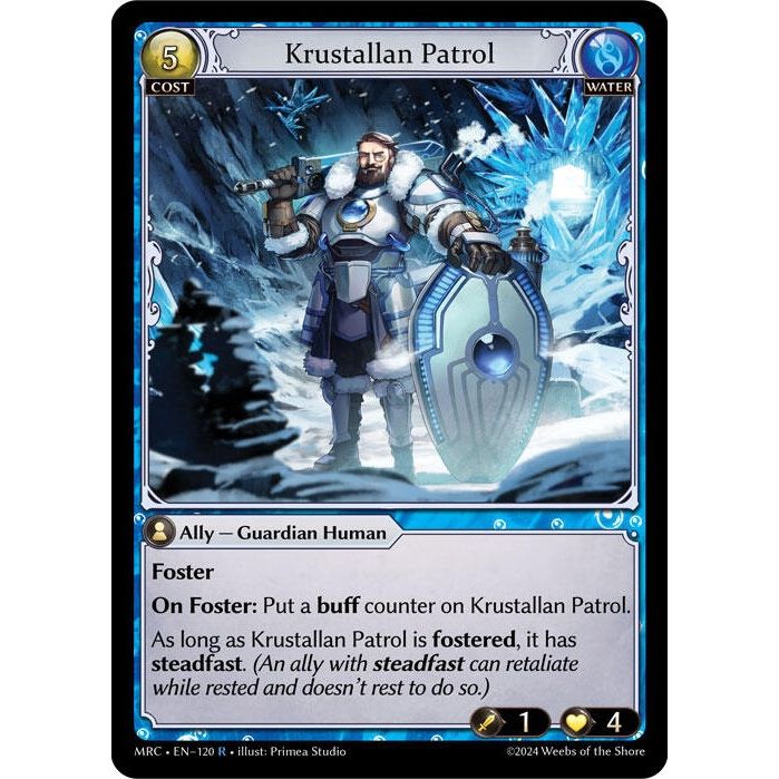 Image for Krustallan Patrol (120) (MRC) - Grand Archive TCG